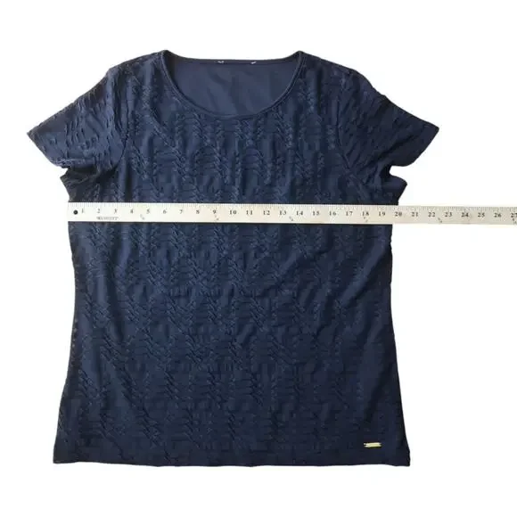 3PK Neutral Sleeveless Shell Tops Sz L Black Ivory Beige Workwear Basics EUC - Picture 10 of 16